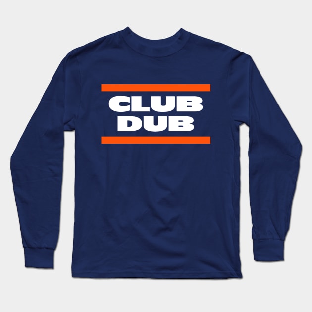 Club Dub Retro Sweater Long Sleeve T-Shirt by KFig21